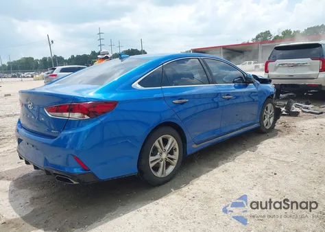 2018 Hyundai Sonata Sport из США, поврежденный, VIN 5NPE34AF5JH642418